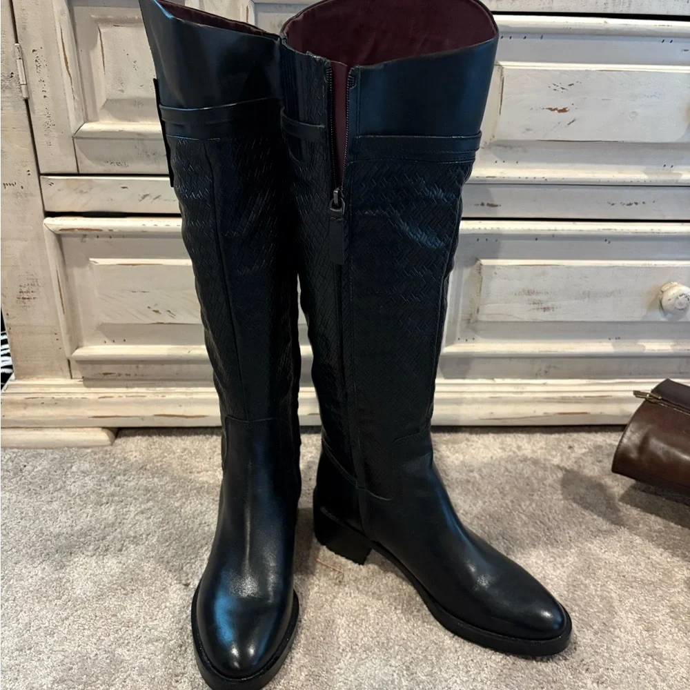 New Sarto Black knee high boots - Picture 2 of 10